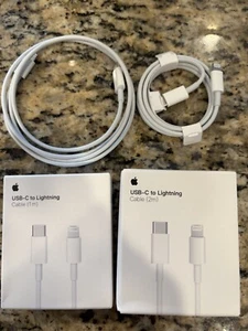 OEM Genuine Apple USB-C to Lightning.  LOT of 4. NEW. GREAT PRICE - Picture 1 of 1
