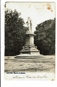 CPA - Carte Postale - Belgique-Antwerpen- Statue Jordaens en 1903 -VM5313 - Photo 1/2