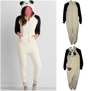 American Eagle Panda One Piece Costume Bodysuit Adults Size Medium - Picture 1 of 7