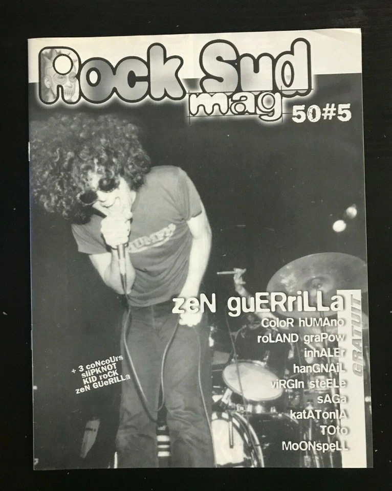 Rock Sud Mag #5  ZEN GUERILLA - ROLAND GRAPOW - SAGA - TOTO - KATATONIA - FRANCE - Image 1 of 1