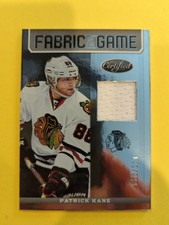 2012-13 Certified Fabric of the Game /299 Patrick Kane #FOG-KAN