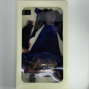 Franklin Como Nuevo Josephine Memorias del Original Gibson Niña Traje Azul Púrpura - Imagen 1 de 9