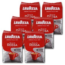Lavazza Qualita Rossa Bohnen - 6 Pakete je 1000 G - Neuware