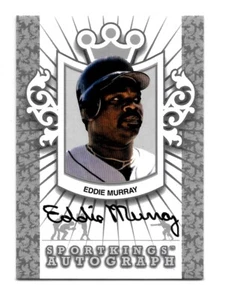 2011 Sportkings Eddie Murray On Card Auto Baseball SP Silver Orioles HOF - Picture 1 of 2
