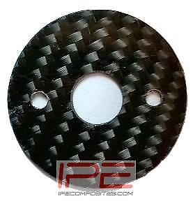 Carbon Fiber Hood Pin Scuff Plates Late Model (10 Plates)