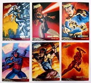 Marvel Fleer Ultra Spiderman 1995 Team-Ups Set de 6: #110-120 No consecutivo - Imagen 1 de 2
