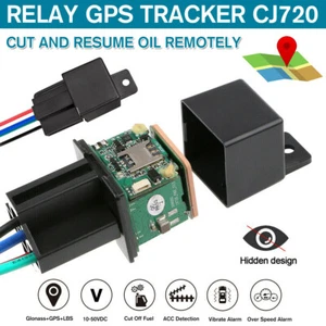 GPS Car Tracker Real Time Device Locator Remote Control Anti-theft Hidden 10-40V