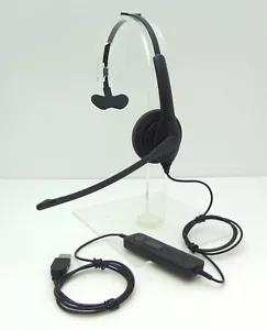 Jabra Biz 1100 Mono USB Noise-Cancelling PC Headset 1153-0158 for WORK FROM HOME - Picture 1 of 2