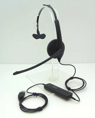 Jabra Biz 1100 Mono USB Noise-Cancelling PC Headset 1153-0158 for WORK FROM HOME - Image 1 of 2