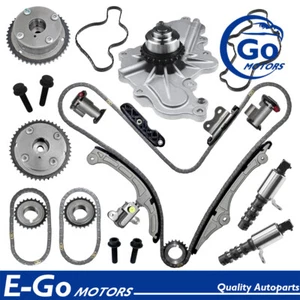 Timing Chain Kit Water Pump VVT Valve For Mercury Ford Sable Taurus MKX MKZ 3.5L - Picture 1 of 15