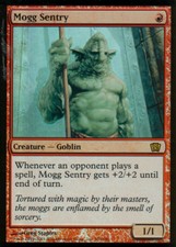 Mogg that are used Sentry Foil | EX | 8th Edition | Magic MTG