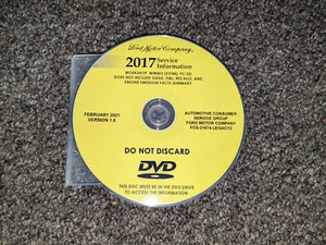 2017 Ford Edge SUV Shop Service Repair Manual SE SEL Sport Titanium AWD CD - Picture 1 of 1