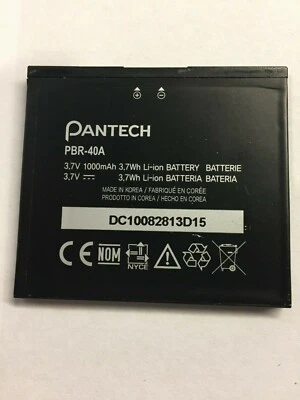 LOTE DE 25 BATERÍAS OEM PANTECH PBR-40A PARA Pantech Laser P9050 Foto 1 de 4