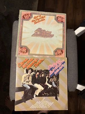 THE FLYING BURRITO BROS Vinyl Lot CLOSE UP THE HONKY TONKS Last Of The Red Hot - Image 1 of 4
