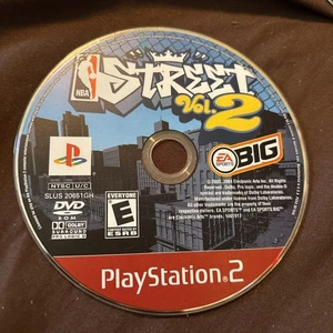 NBA Street Vol. 2 (Sony PlayStation 2, PS2, 2003) Disc Only Tested Working - Picture 1 of 4