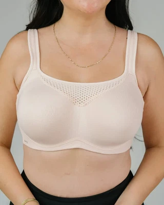 Essential BodyWear Jesse Luxe Cooling Convertible Sports Bra - Champagne 36C - Image 1 of 3