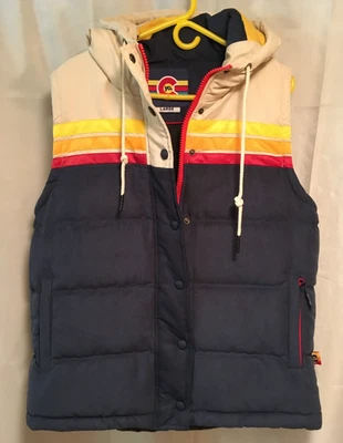 Chaleco Yo Colorado Epic Fader Puffer con Capucha y Cremallera - Talla GRANDE Foto 1 de 4
