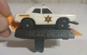Vintage Dukes of Hazzard Finger Racers 1981 Sheriff Rosco's patrol car Working - Picture 1 of 16