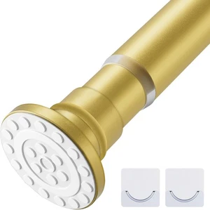Gold Spannstange 18-32 cm kleine Duschstange rutschfest Federspannung - Bild 1 von 2