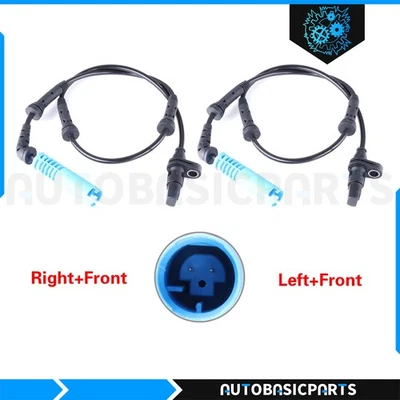 Sensor de velocidad de rueda ABS delantero izquierdo o derecho para BMW 325xi 2001-2005 2 piezas Foto 1 de 4