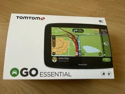 TomTom GO Essential 6’’ EU45 PKW-Navi 6" Sprachbefehl Bluetooth WiFi Europa G1 - Bild 1 von 4