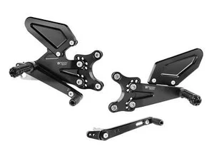 Retiros traseros Bonamici Racing para Triumph Street Triple 765 R/RS/Moto2 (2023 - Encendido - Imagen 1 de 5
