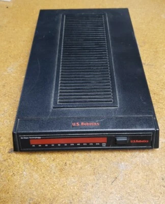 3Com Courier 3453 56K Modem 3CP3453 Black tested No Power Adapter included - Image 1 of 4