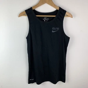 Nike Elite Dri Fit Tank Top Black Men’s Small - Picture 1 of 4