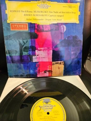 Maazel B. Ph. Respighi Mussorgsky Korssakoff DGG SLPM 138033  Promo - 8/59 ED 1 - Bild 1 von 4