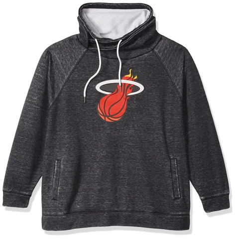 Touch by Alyssa Milano NBA Washington Bullets Spiral Sweatshirt Plus, 1X Cover