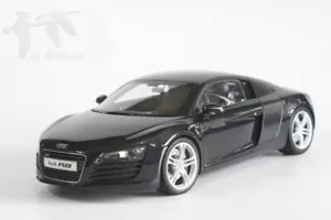 KYOSHO 1:18 Audi R8 V8 sports car black finished simulation alloy car model - Picture 1 of 12