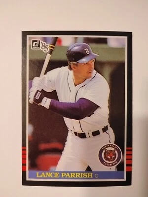 1985 Donruss - #49 Lance Parrish - Image 1 of 4