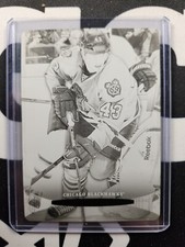 2011-12 Upper Deck Series 1 Brandon Saad RC #207 Black Printing Plate 1/1
