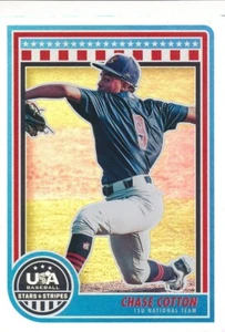#11 CHASE COTTON 2025 Panini USA Stars & Stripes RC - Picture 1 of 2