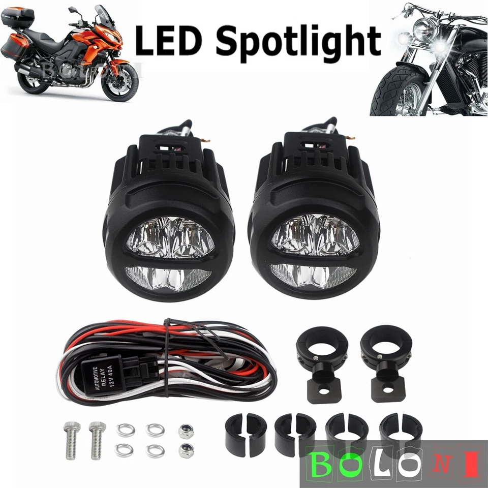 Focos antiniebla auxiliares para moto Kawasaki Versys 1000 Versys 650 300 Foto 1 de 4