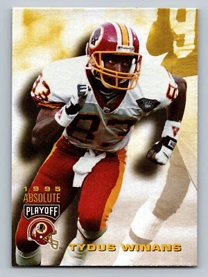 1995 Playoff Absolute #159 Tydus Winans   Washington Redskins - Image 1 of 2