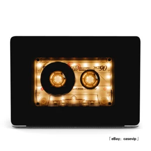 Nostalgiczna taśma kasetowa matowe etui do Macbooka M2 Air 13 11 12 Pro 16 14 15 cali - Zdjęcie 1 z 10