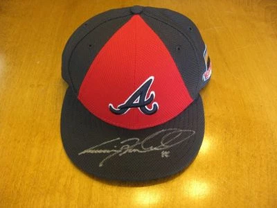 Craig Kimbrell Signed 2014 All-Star Game Hat Cap Atlanta Braves Autographed - Image 1 of 4