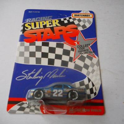 Винтажный автомобиль NASCAR 1992 года Matchbox Racing Super Stars Sterling Maxwell House No22 - Изображение 1 из 2