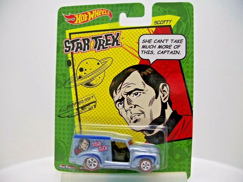 Hot Wheels 2014 Pop Culture Series Star Trek Scotty Custom '52 Chevy Truck - Image 1 of 1