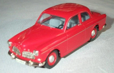 wonderful whitemetal modelcar VOLVO AMAZON B18 2-DOOR 1961 - red - scale 1/43 - Image 1 of 3