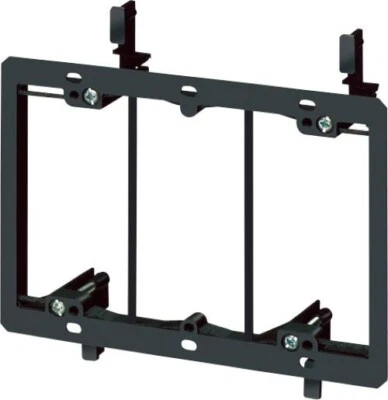 Arlington® LV3 Triple-Gang Low-Voltage Mounting Bracket for Old Work