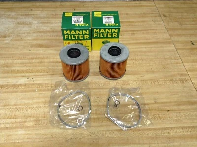 2 filtros de aceite MANN HU921X (11421727300, CH7073) BMW 318i, 318is, 318ti 1991-1995 Foto 1 de 4