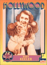 1991 Starline Hollywood Walk of Fame #80 Ruby Keeler