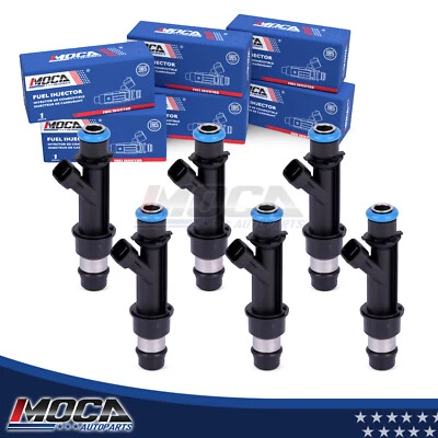 6*Fuel Injector for Colorado Trailblazer Canyon  Envoy Isuzu Hummer H3 Saab 9-7x - Image 1 of 4