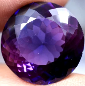 Zafiro Boysenberry natural de 30,30 quilates certificado GGL fabulosa piedra preciosa suelta - Imagen 1 de 10