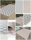 FLAT WEAVE UTILITY OUTDOOR DURABLE PATIO AREA RUNNER SMALL LARGE RUGS MATS