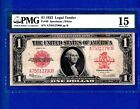 Fr. 40 $1 1923 Legal Tender ((Red Seal)) PAPER CURRENCY PMG 15 CHOICE FINE