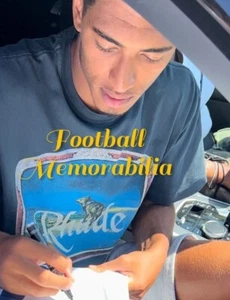 Real Madrid-Original Home Shirt 2025 Juve Bellingham Signed with COA - Imagen 1 de 11