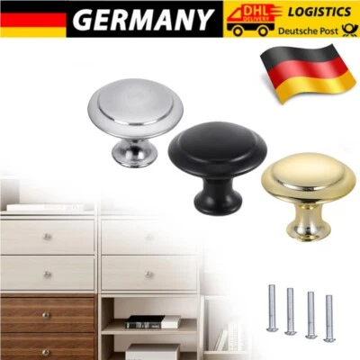 10-50 Stück Möbelknöpfe Möbelgriffe Schubladenknopf Ø 27 mm Tür Knopf 3 Farben - Bild 1 von 4